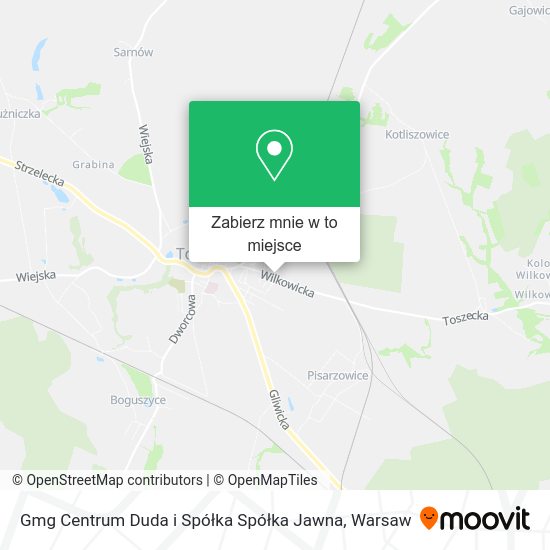 Mapa Gmg Centrum Duda i Spółka Spółka Jawna