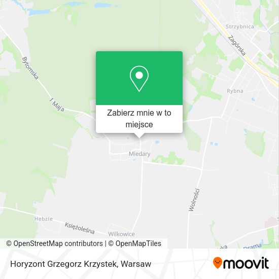 Mapa Horyzont Grzegorz Krzystek