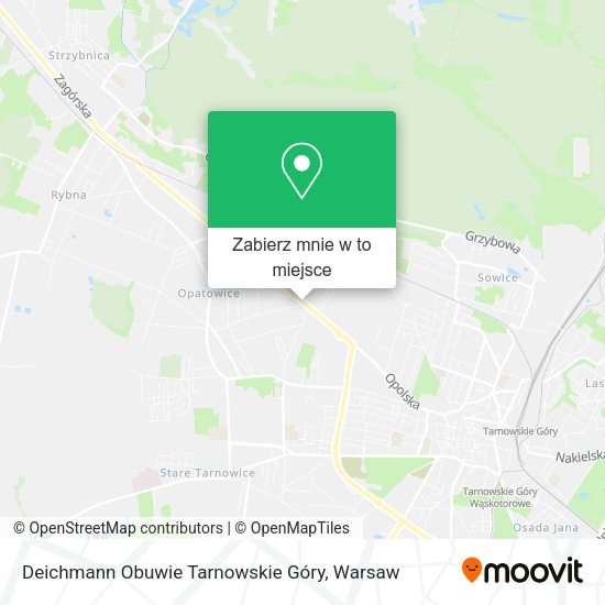 Mapa Deichmann Obuwie Tarnowskie Góry