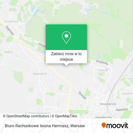 Mapa Biuro Rachunkowe Iwona Hermasz