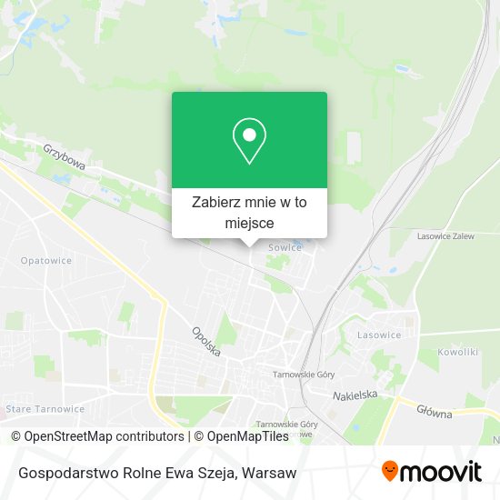 Mapa Gospodarstwo Rolne Ewa Szeja