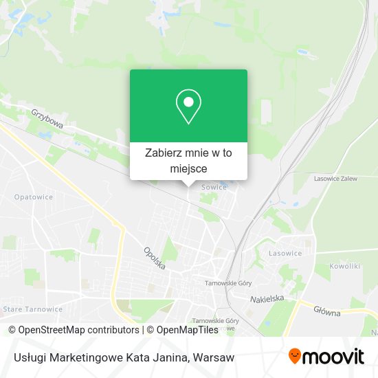 Mapa Usługi Marketingowe Kata Janina