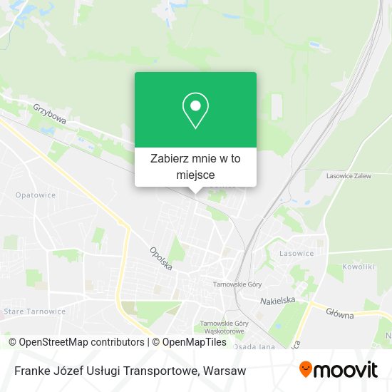 Mapa Franke Józef Usługi Transportowe