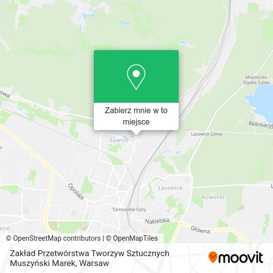 Mapa Zakład Przetwórstwa Tworzyw Sztucznych Muszyński Marek