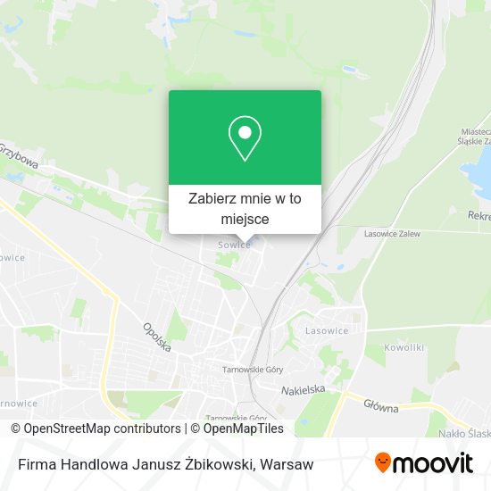 Mapa Firma Handlowa Janusz Żbikowski