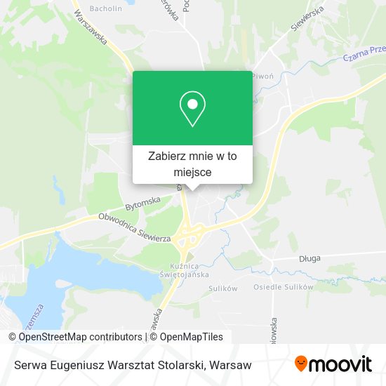 Mapa Serwa Eugeniusz Warsztat Stolarski