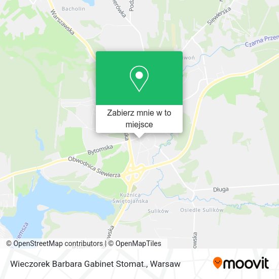 Mapa Wieczorek Barbara Gabinet Stomat.