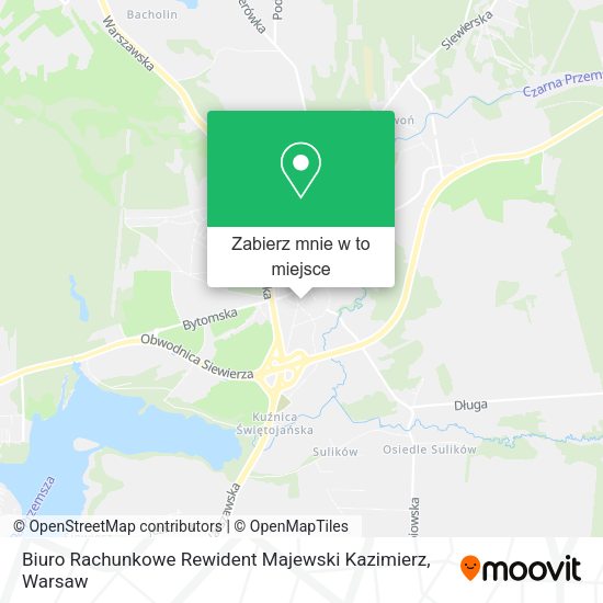 Mapa Biuro Rachunkowe Rewident Majewski Kazimierz