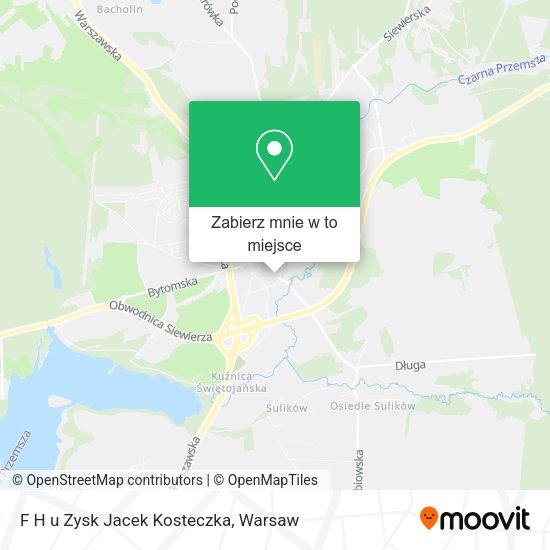 Mapa F H u Zysk Jacek Kosteczka