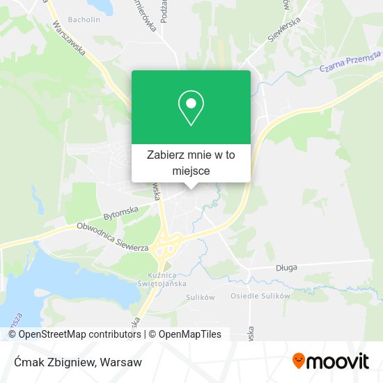 Mapa Ćmak Zbigniew