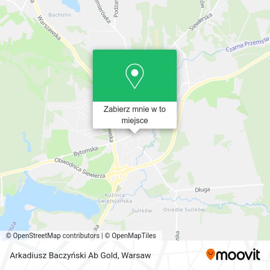 Mapa Arkadiusz Baczyński Ab Gold