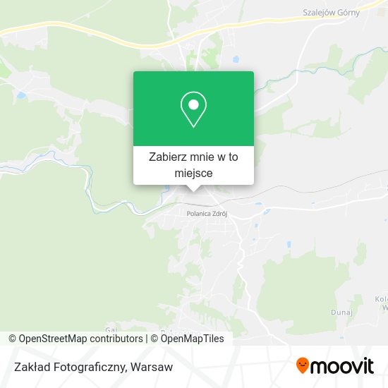 Mapa Zakład Fotograficzny