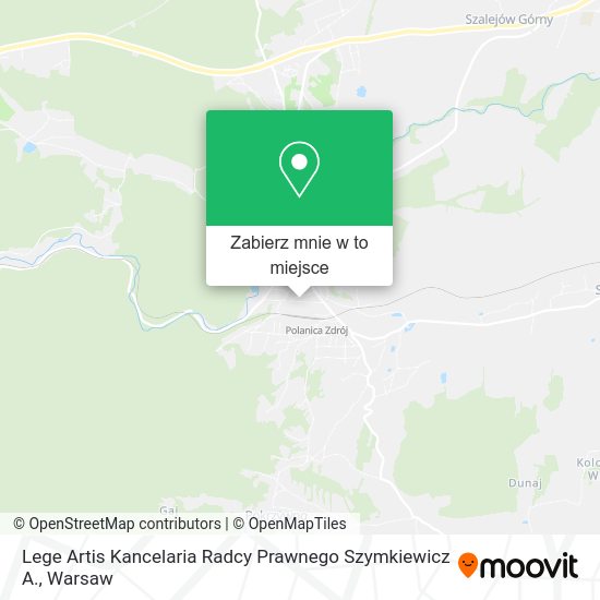 Mapa Lege Artis Kancelaria Radcy Prawnego Szymkiewicz A.