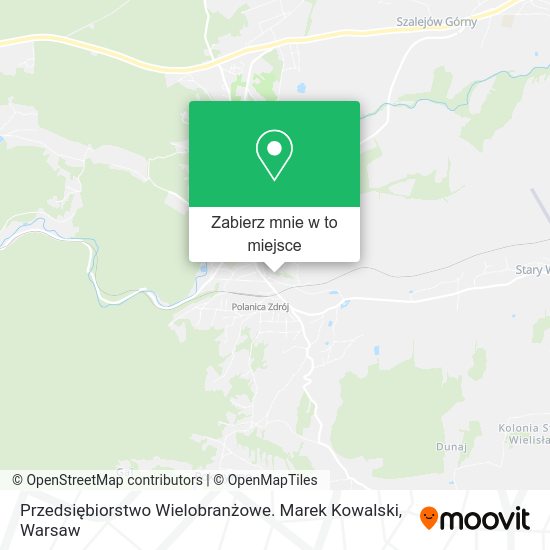 Mapa Przedsiębiorstwo Wielobranżowe. Marek Kowalski