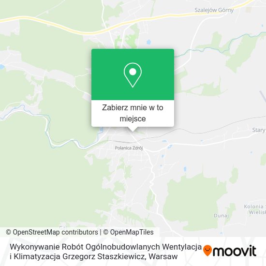 Mapa Wykonywanie Robót Ogólnobudowlanych Wentylacja i Klimatyzacja Grzegorz Staszkiewicz