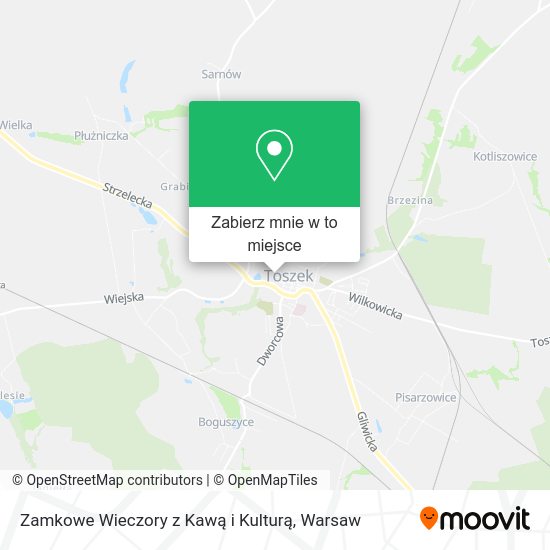 Mapa Zamkowe Wieczory z Kawą i Kulturą