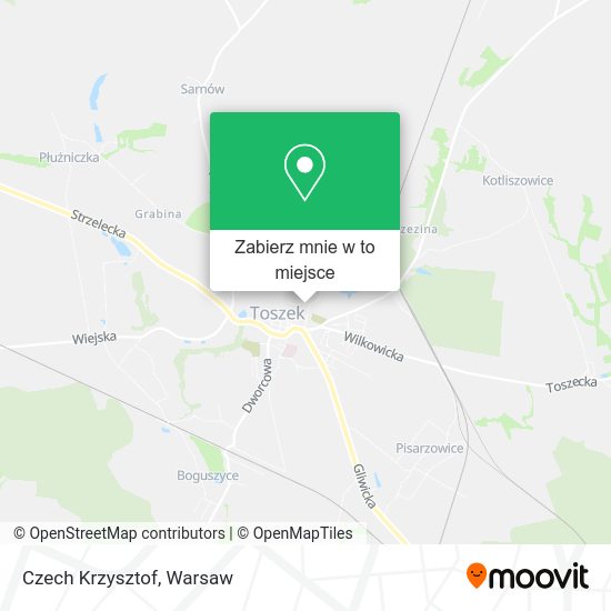 Mapa Czech Krzysztof