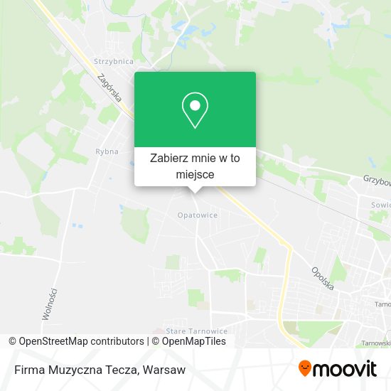 Mapa Firma Muzyczna Tecza