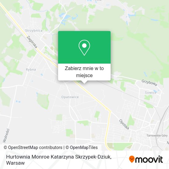 Mapa Hurtownia Monroe Katarzyna Skrzypek-Dziuk