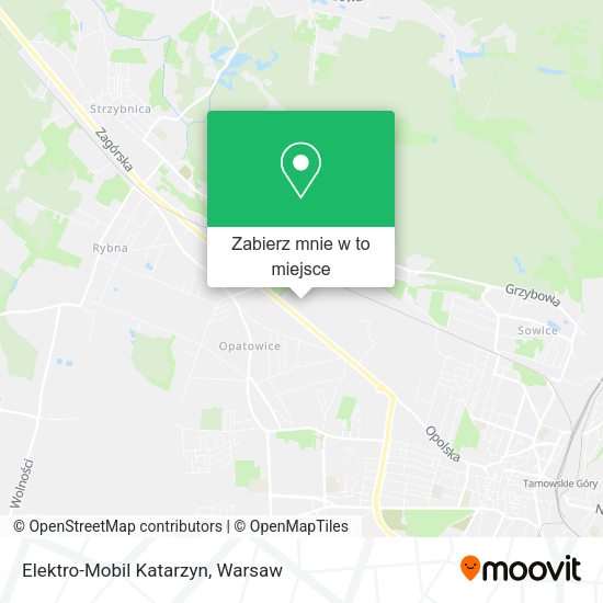 Mapa Elektro-Mobil Katarzyn