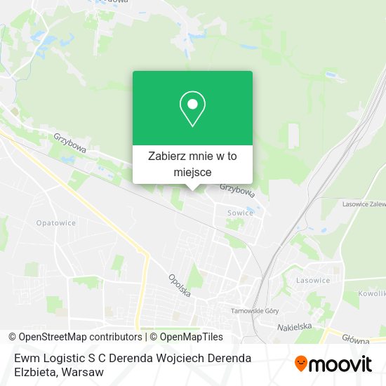 Mapa Ewm Logistic S C Derenda Wojciech Derenda Elzbieta