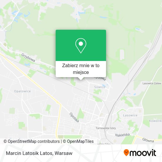 Mapa Marcin Latosik Latos