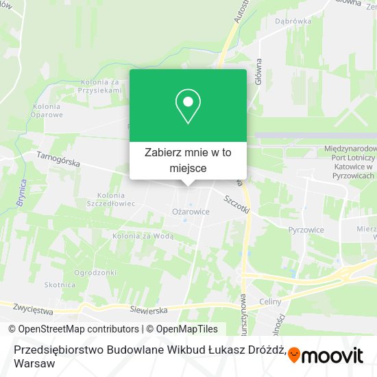 Mapa Przedsiębiorstwo Budowlane Wikbud Łukasz Dróżdż