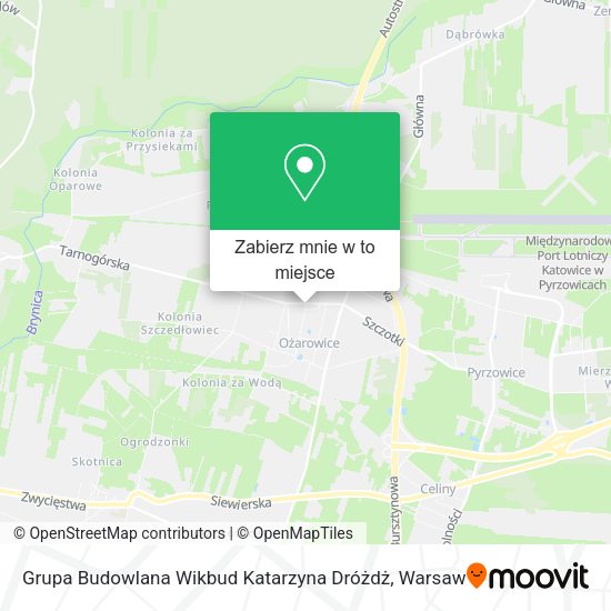 Mapa Grupa Budowlana Wikbud Katarzyna Dróżdż