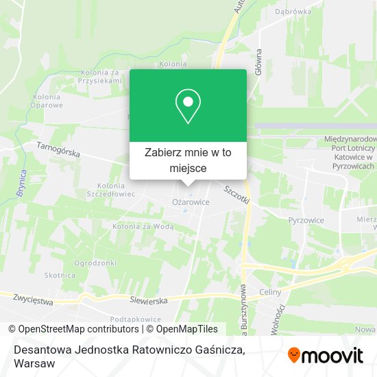 Mapa Desantowa Jednostka Ratowniczo Gaśnicza