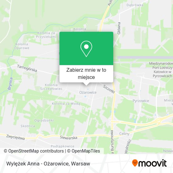 Mapa Wylężek Anna - Ożarowice