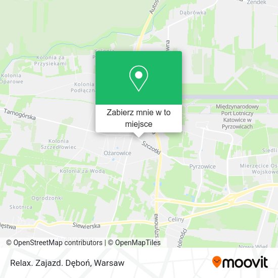 Mapa Relax. Zajazd. Dęboń