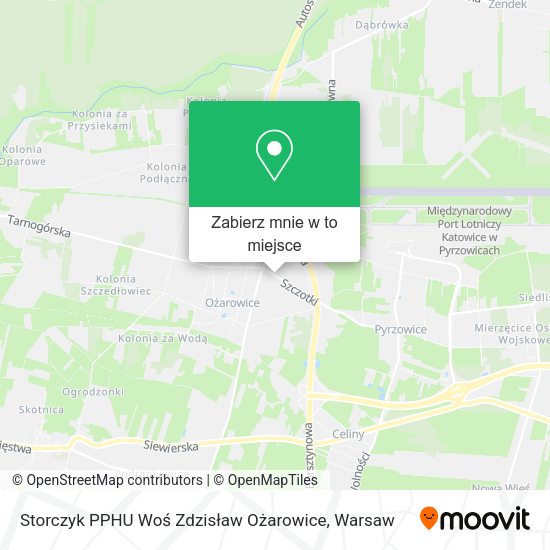 Mapa Storczyk PPHU Woś Zdzisław Ożarowice