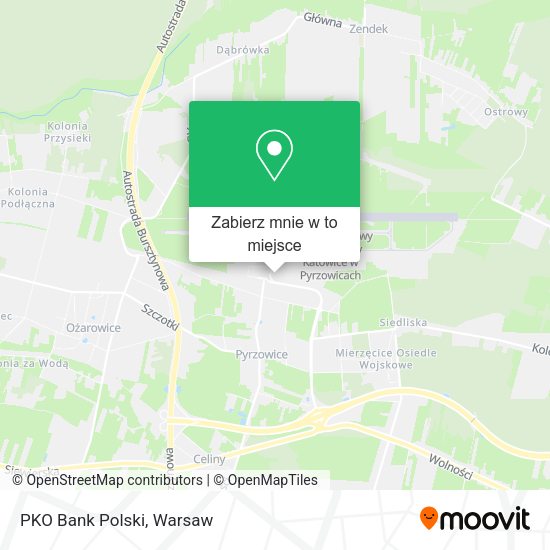 Mapa PKO Bank Polski