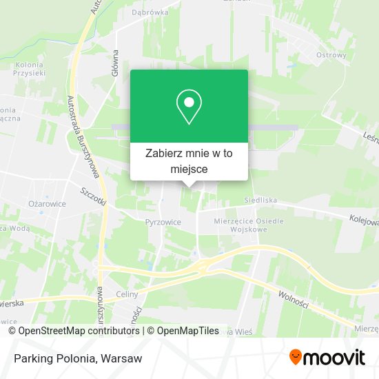 Mapa Parking Polonia