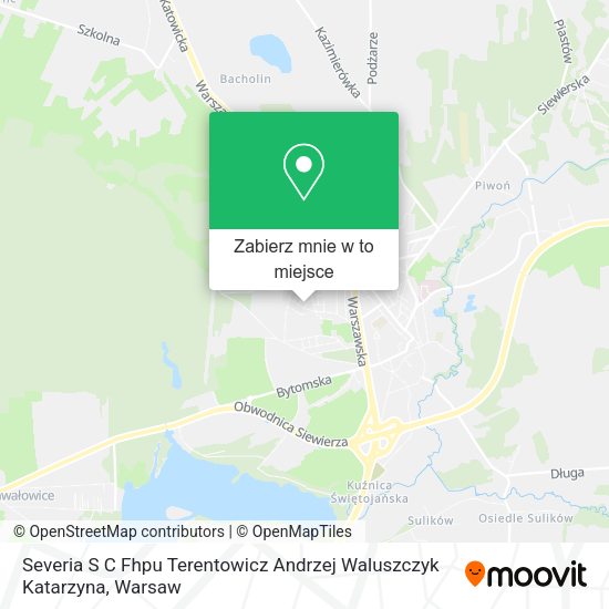 Mapa Severia S C Fhpu Terentowicz Andrzej Waluszczyk Katarzyna