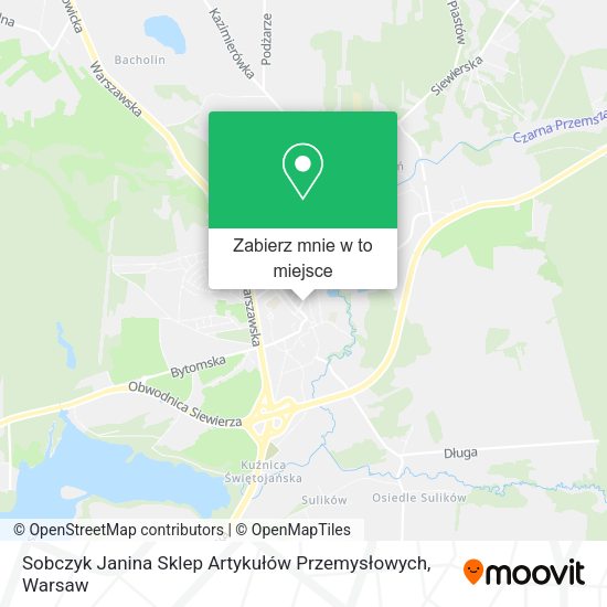 Mapa Sobczyk Janina Sklep Artykułów Przemysłowych