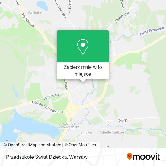 Mapa Przedszkole Świat Dziecka