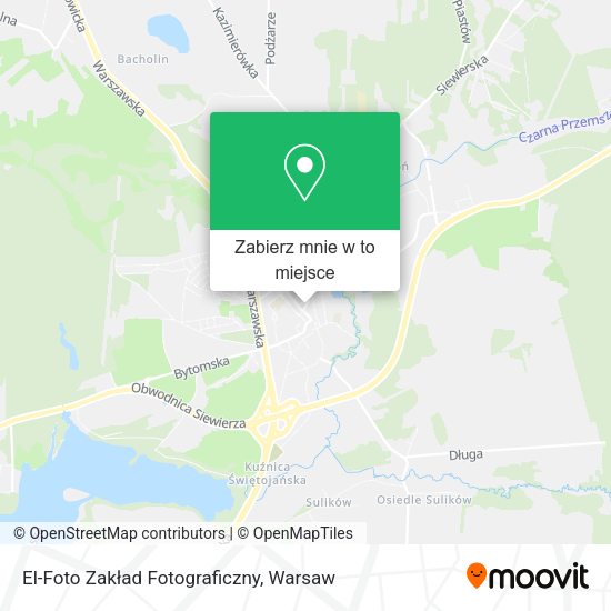 Mapa El-Foto Zakład Fotograficzny