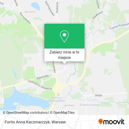 Mapa Fortis Anna Kaczmarczyk