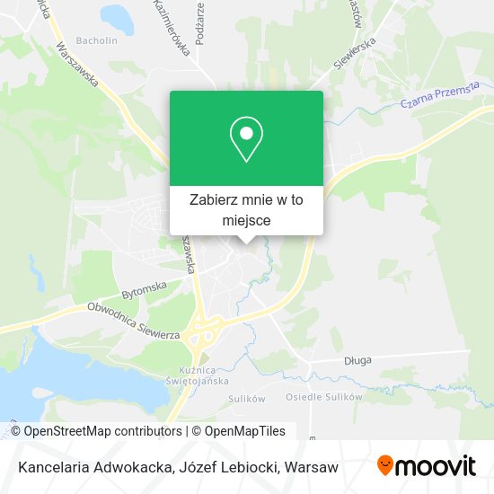 Mapa Kancelaria Adwokacka, Józef Lebiocki