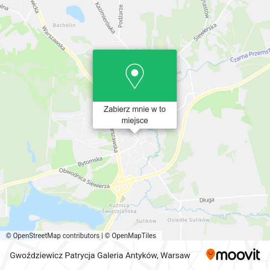 Mapa Gwoździewicz Patrycja Galeria Antyków