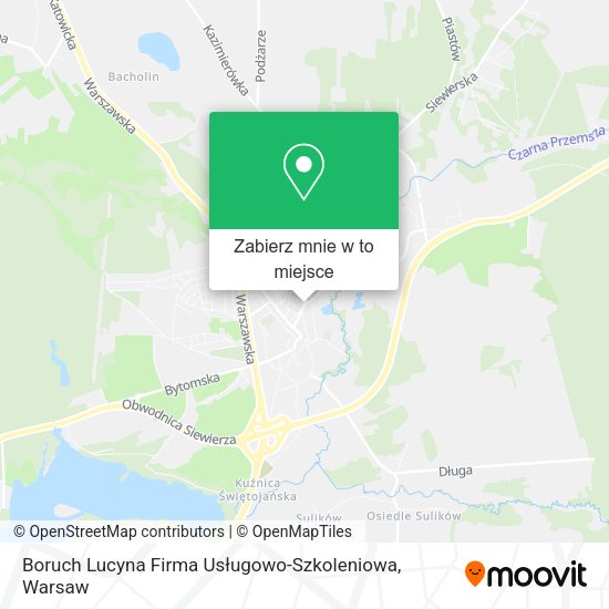 Mapa Boruch Lucyna Firma Usługowo-Szkoleniowa