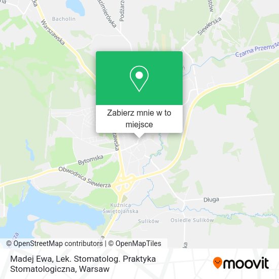 Mapa Madej Ewa, Lek. Stomatolog. Praktyka Stomatologiczna