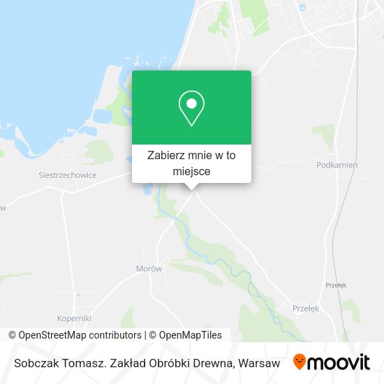 Mapa Sobczak Tomasz. Zakład Obróbki Drewna