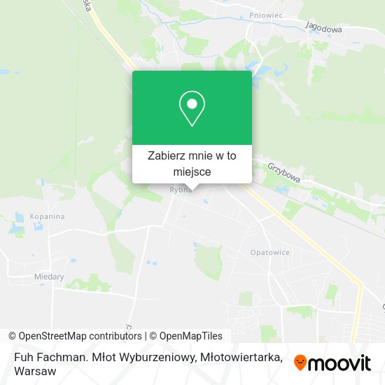 Mapa Fuh Fachman. Młot Wyburzeniowy, Młotowiertarka