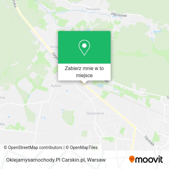 Mapa Oklejamysamochody.Pl Carskin.pl