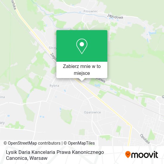 Mapa Lysik Daria Kancelaria Prawa Kanonicznego Canonica