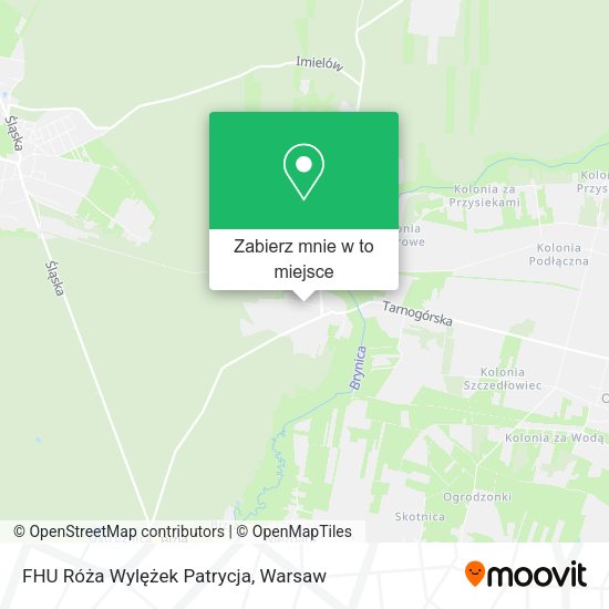 Mapa FHU Róża Wylężek Patrycja