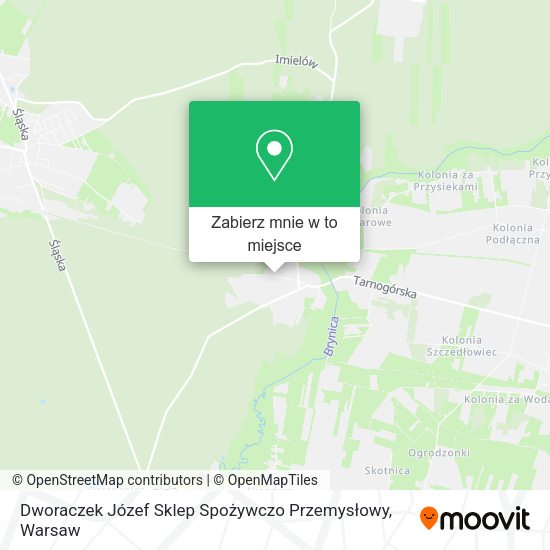 Mapa Dworaczek Józef Sklep Spożywczo Przemysłowy