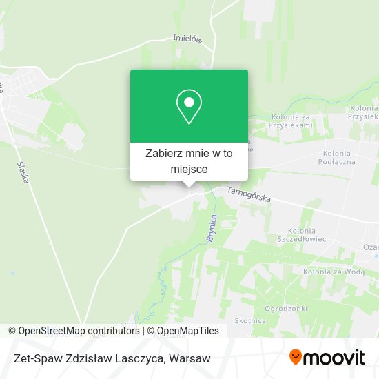 Mapa Zet-Spaw Zdzisław Lasczyca